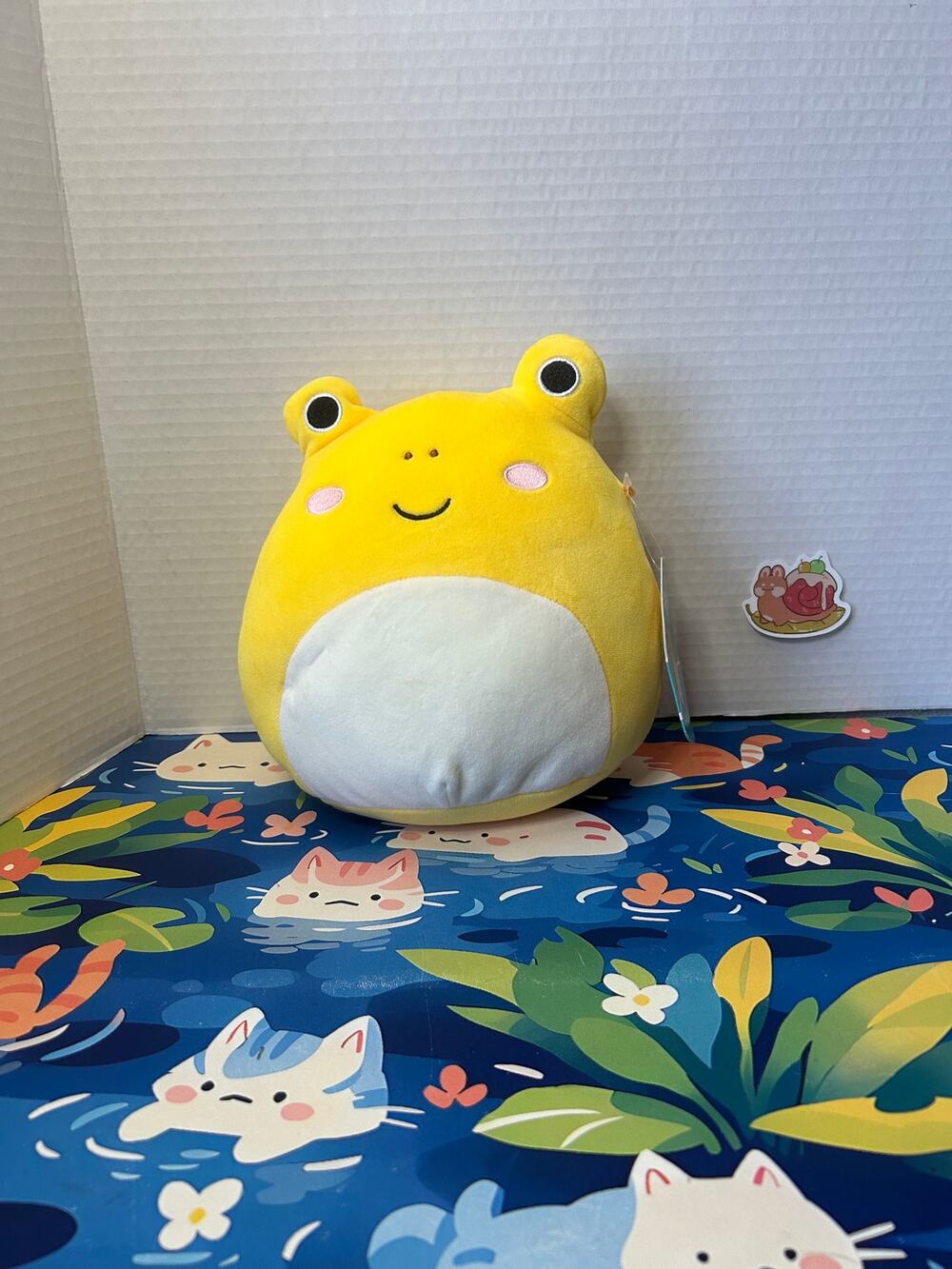 quishmallows Leigh the Yellow Toad Plush Stuffed Animal Toy Doll